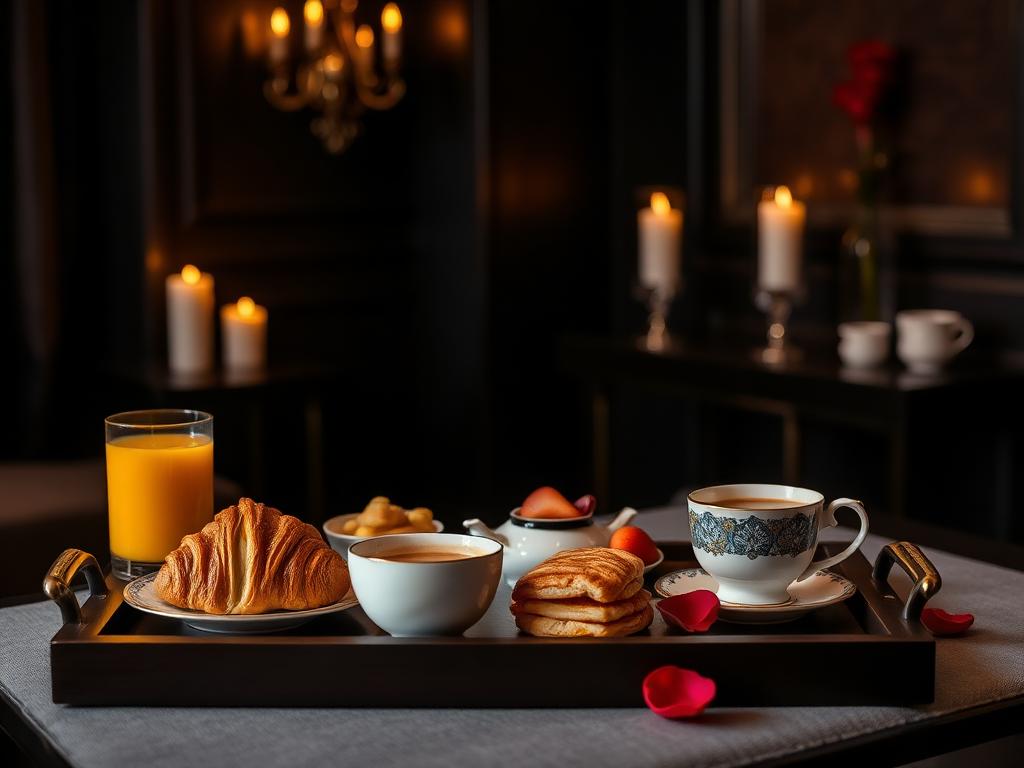 Petit déjeuner continental